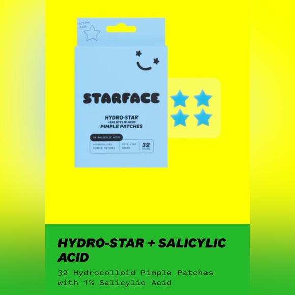STARFACE Blue Star Acne Patches - Picture 10 of 10